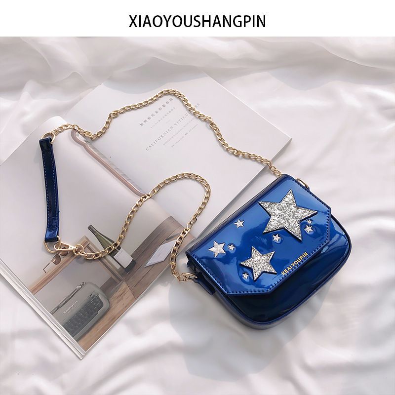 Womail Women Star Small Shoulder Bag Satchel Cross Body For Girl Light Blue