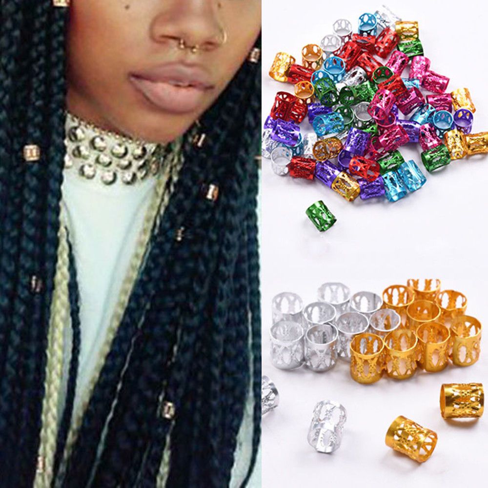 Bag Hair Decor Extension Braids Cuff Hole Dreadlocks Dread Beads