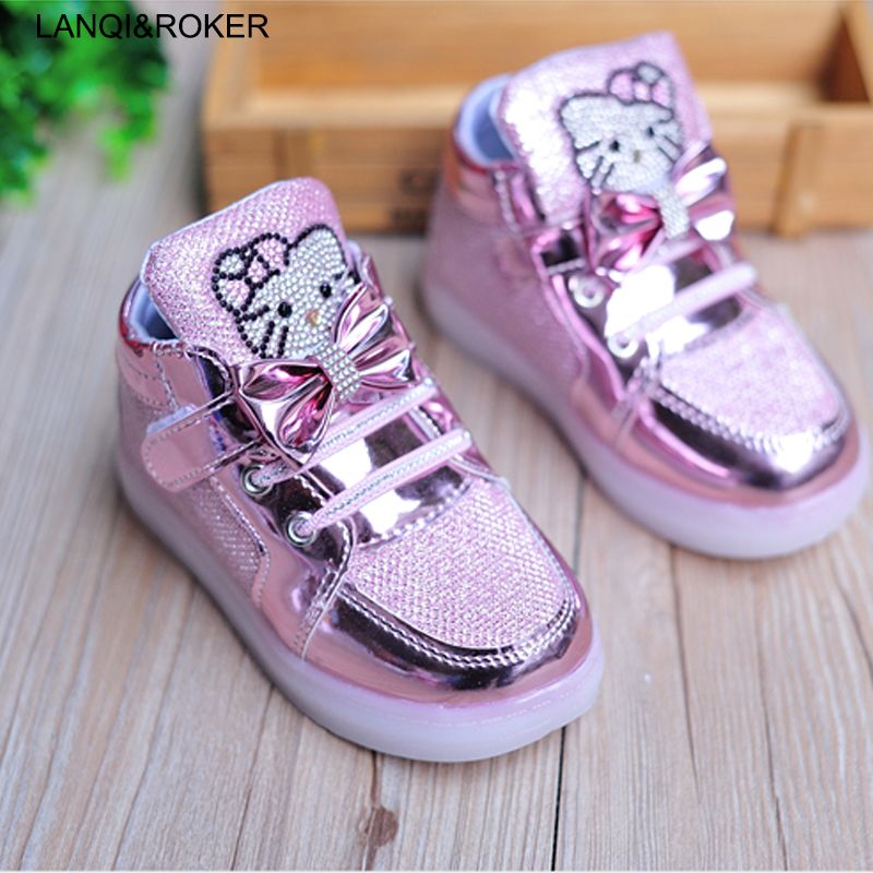 baby girl light up shoes