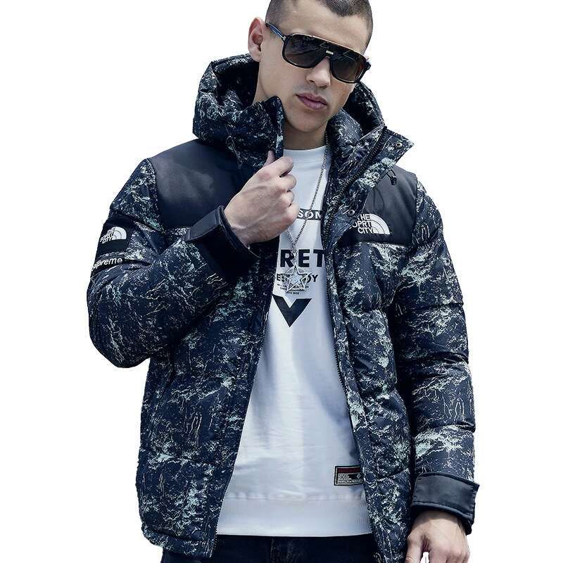 Mens designer online bubble coat