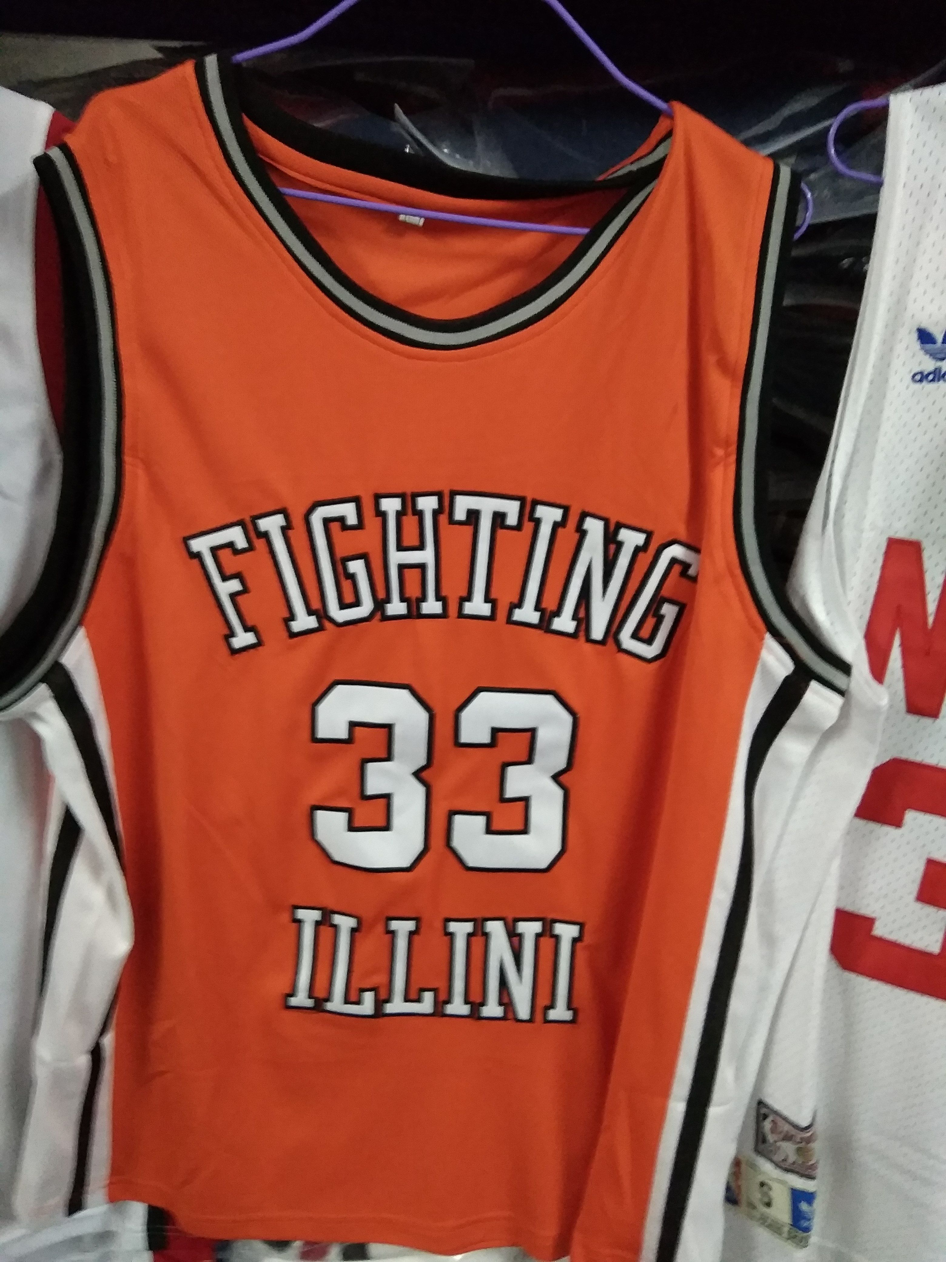 2021 Kenny Battle 33 Illinois Fighting Illini College Orange Retro Basketball Jersey Mens Stitched Custom Any Number Name Jerseys From James2242 28 6 Dhgate Com