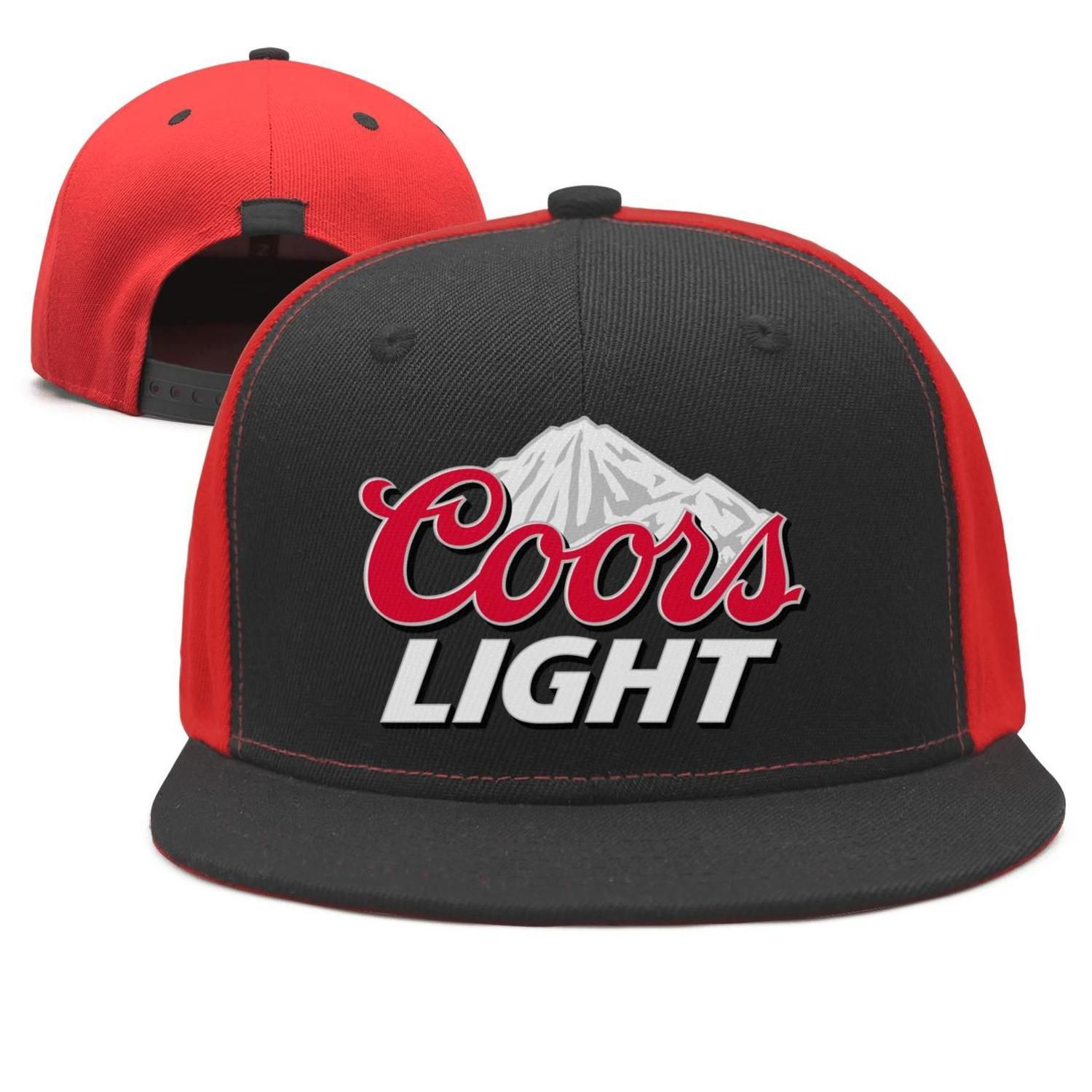 Mens Womens Coors-Light-Logo Cap Casual Cowboy Hat Baseball Caps Denim