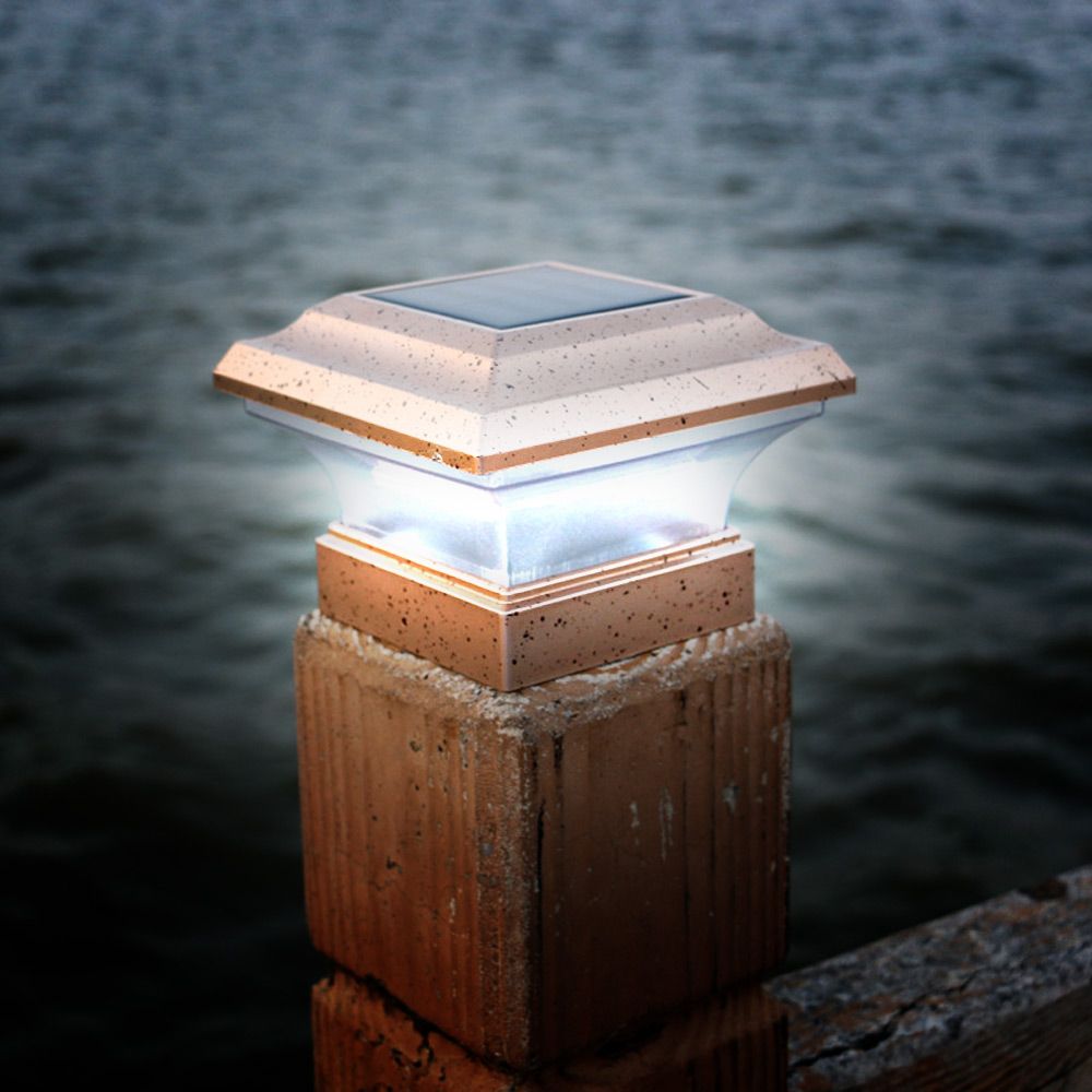Best Quality BRELONG Outdoor Solar Pillar Light Courtyard Villa Pillar