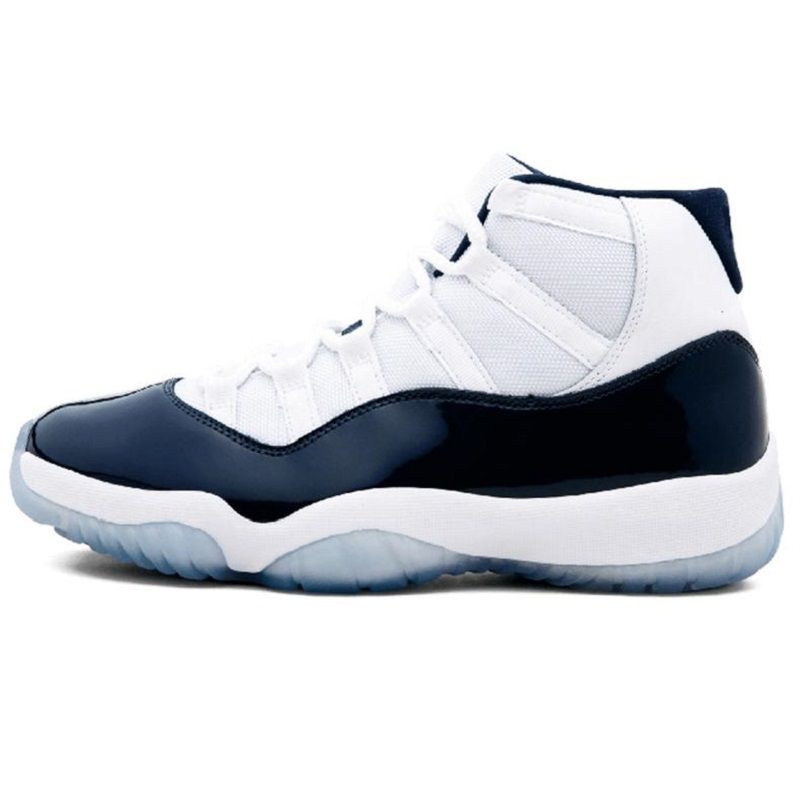 jordan 11 azul con blanco