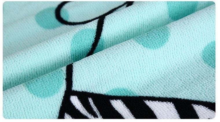 Acheter 38 Styles Usa Coton Royaume Uni Canada Amérique Drapeau Dollar Absorbant Bain Serviette De Plage Lettres Danimaux Super Doux Enfants Enfants