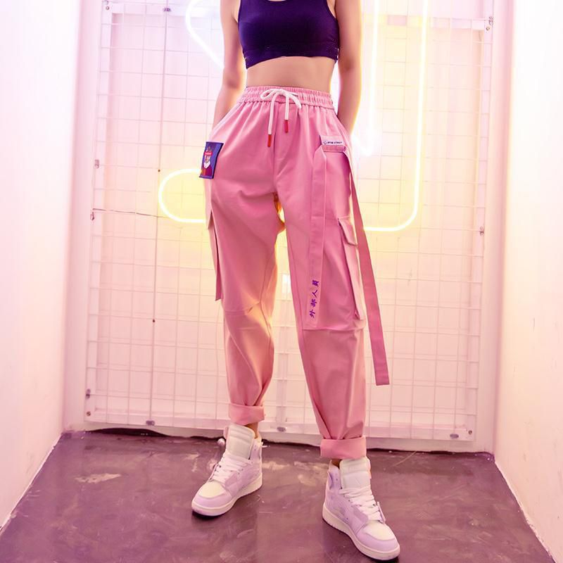 plus size pink sweatpants
