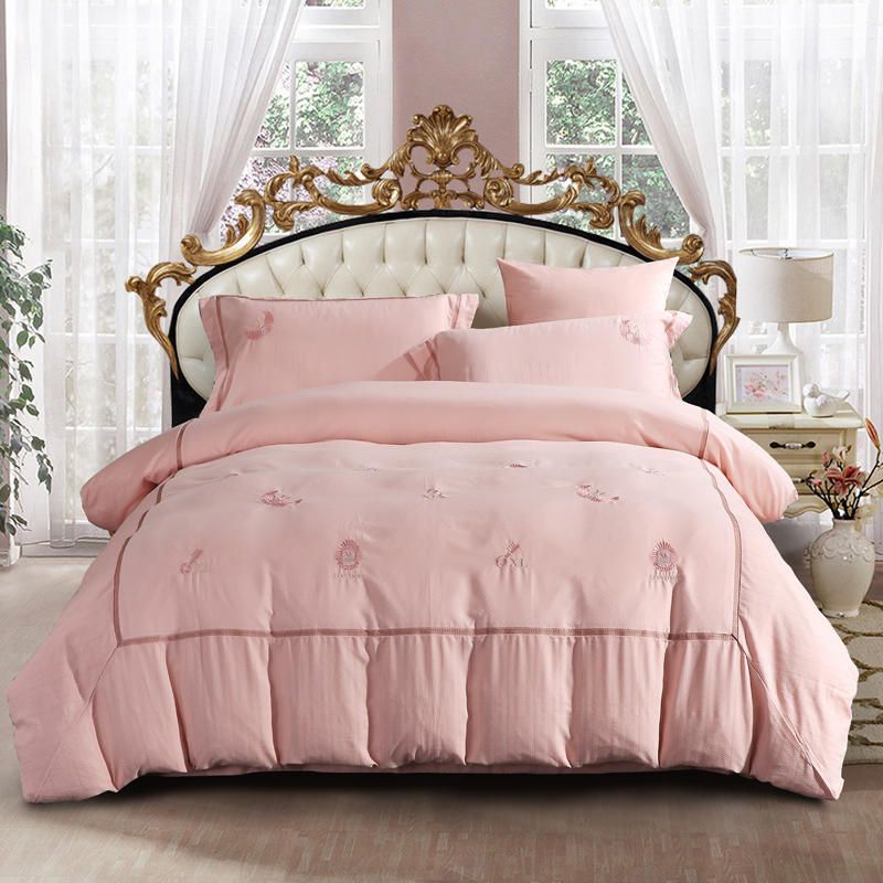 Jacquard Weave Bedding Set Embroidery Bed Queen King Size Sheet Light Pink Jadeite Duvet Cover Pillowcase Linen Daybed Sets Flannel From Homegarden 17 83 Dhgate Com - Daybed Bedding Sets Pink Jacquard Weave Bedding Set Embroidery Bed Queen King Size Sheet Light Pink Jadeite Duvet Cover Pillowcase Linen Daybed Sets Flannel From Homegarden 17 83 Dhgate Com - Daybed Bedding Sets Pink