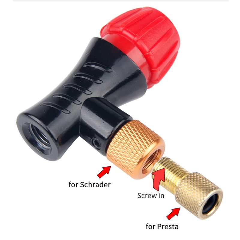 schrader pump head
