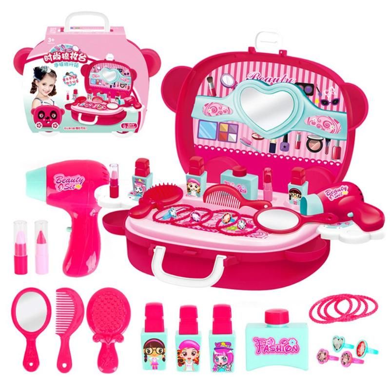 Los nuevos niños pretenden jugar juegos de maquillaje para niños juguetes de peluquería Simulación Peluquería Juguete Los nuevos niños pretenden jugar juegos de maquillaje para niños juguetes de peluquería Simulación Peluquería Juguete