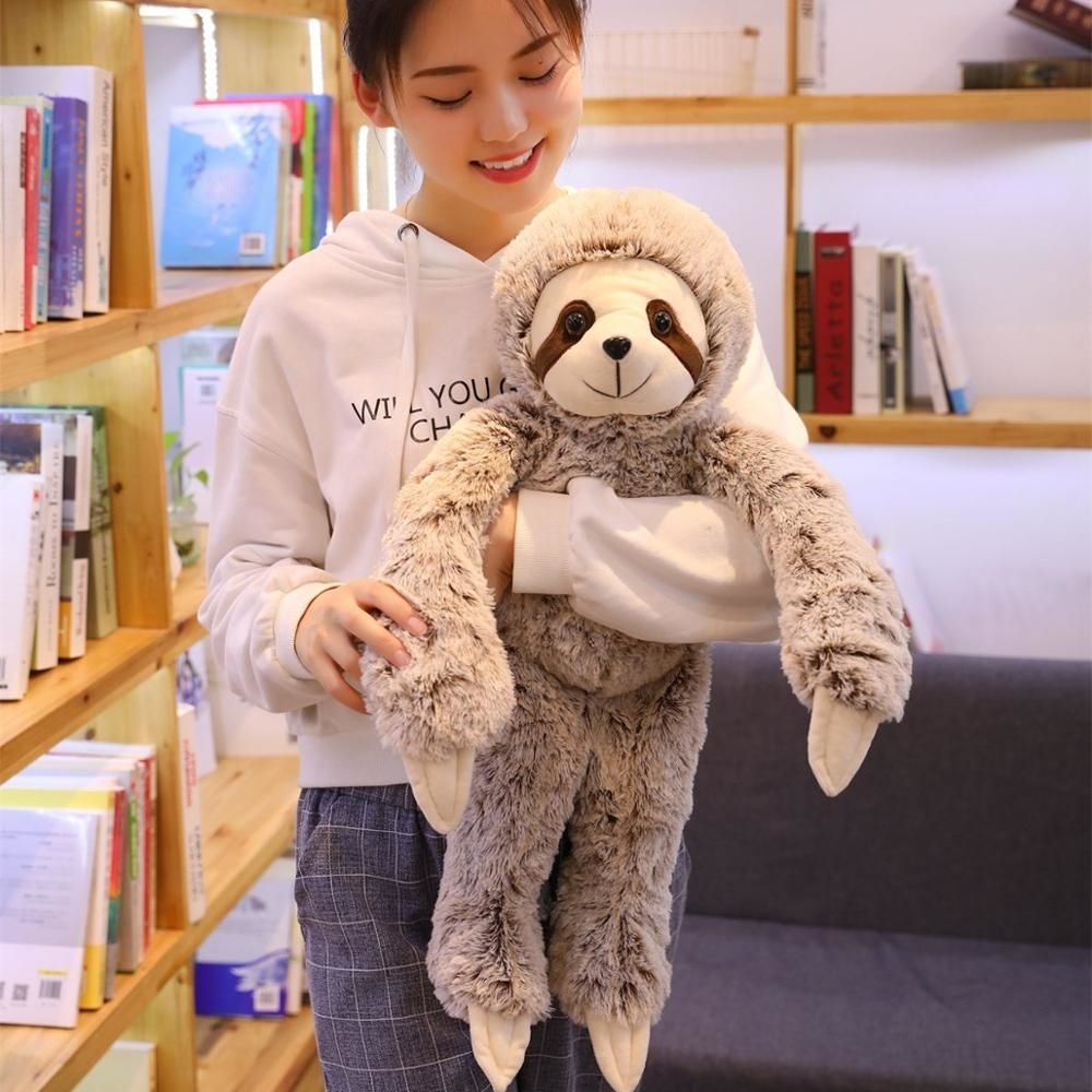 soft sloth stuffed animal
