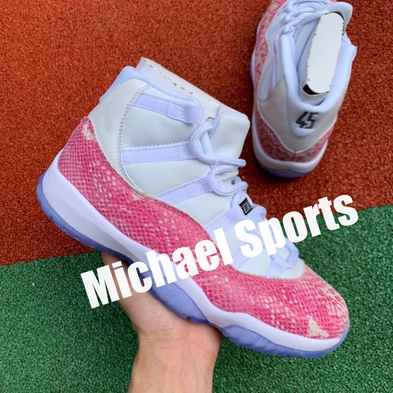 pink and white 11s