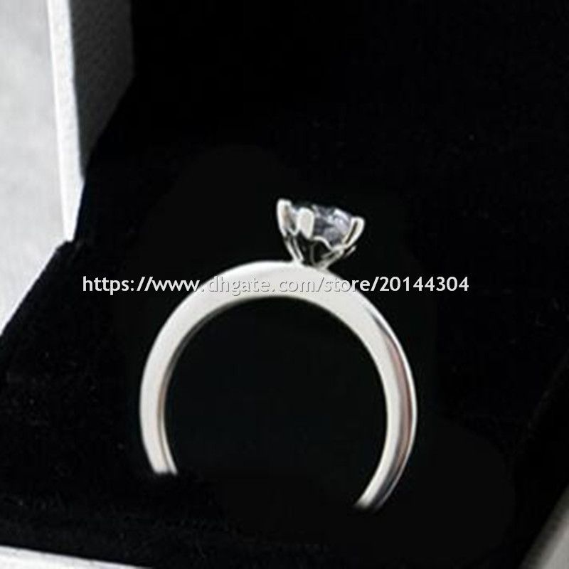 Women Ring 100% S925 Sterling Silver 