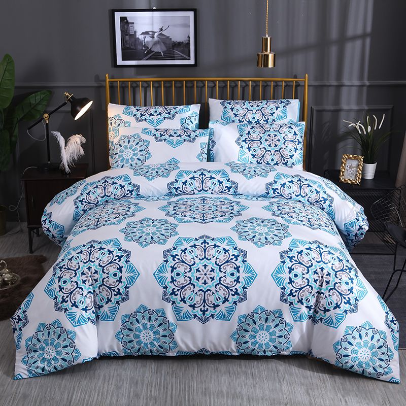 Boho Bedding Set Printed Duvet Cover King Queen Size Sets Quilt