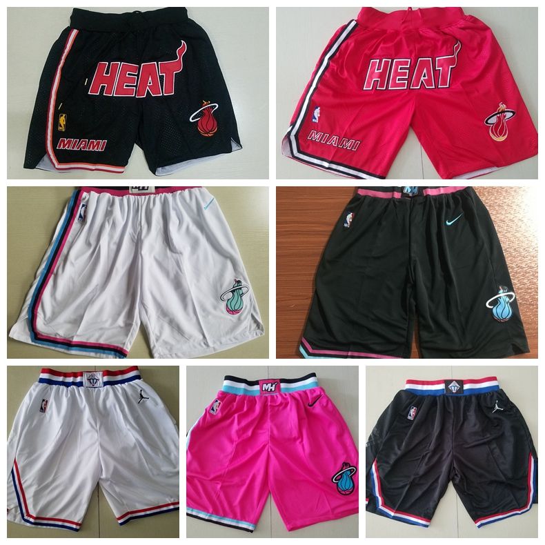 miami heat basketball shorts