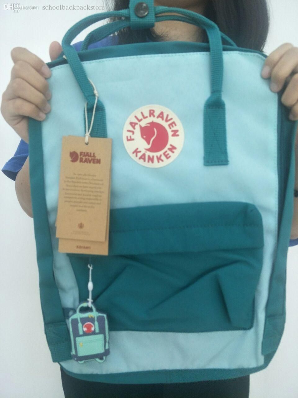 Compra Fjallraven Kanken Agua Pato Verde Niebla Portátil Casual De Negocios Mochilas  Mochilas De Bicicletas Con El Envío Libre Barato | Entrega Rápida Y Calidad  | Es.Dhgate