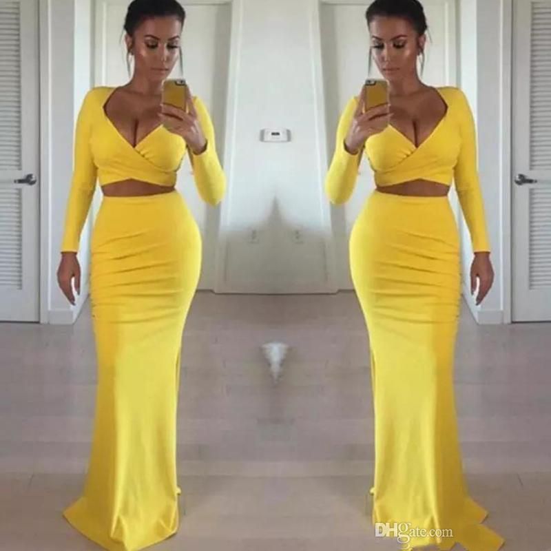 Tight Yellow Homecoming Dresses Factory 