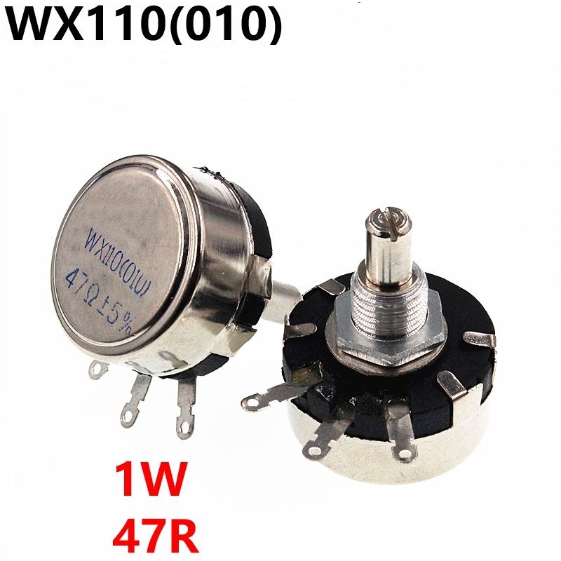2021 WX110 010 WX010 1W 47R Potentiometer Adjustable Resistors From