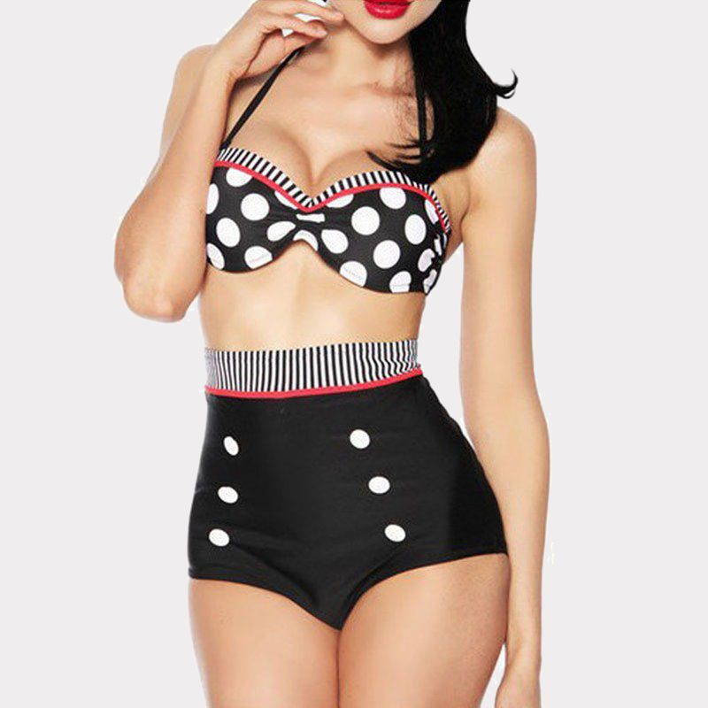 vintage high waisted bikini
