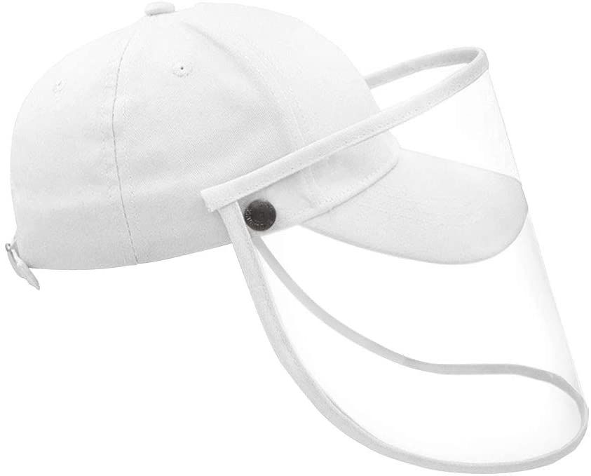 clear baseball cap