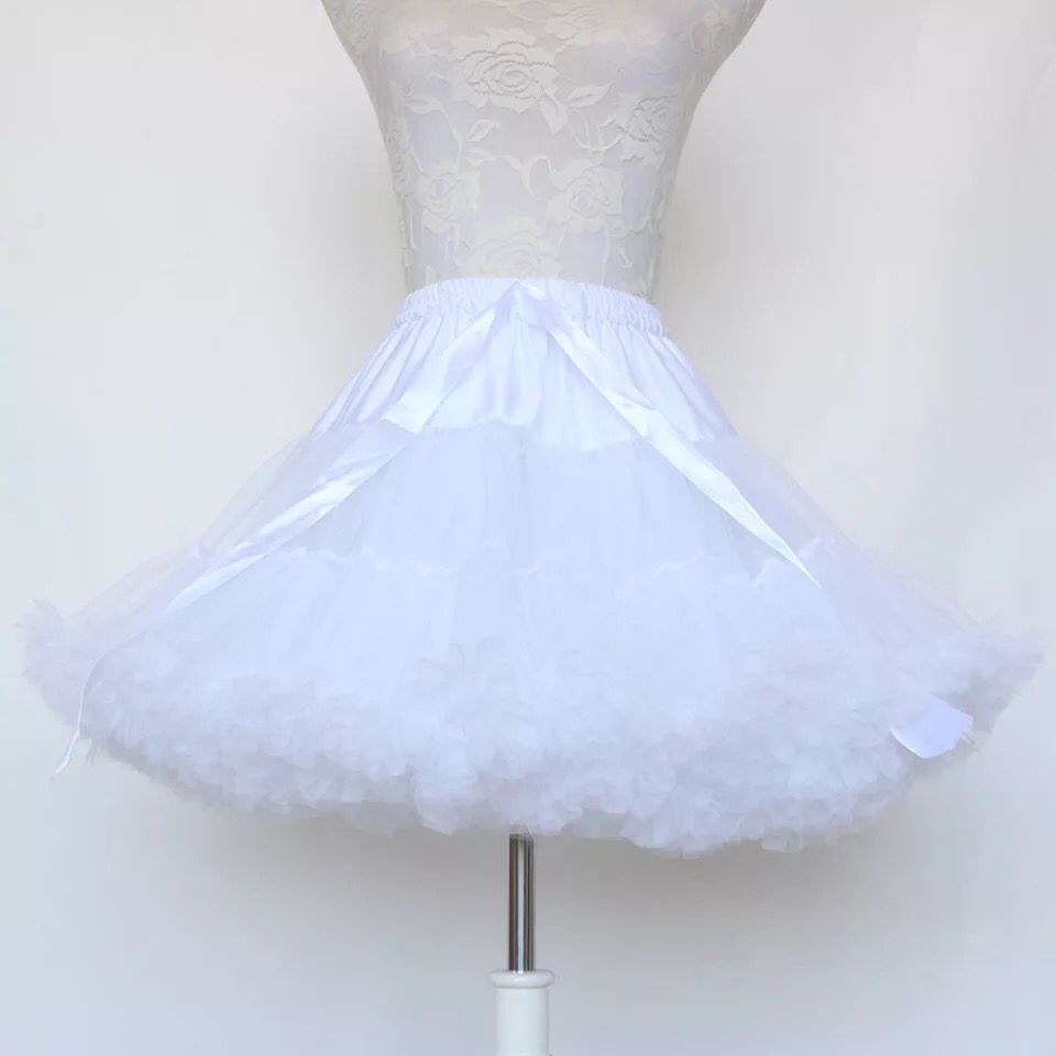 Ball Gown Underskirt Cosplay Swing Short Dress Petticoat Lolita ...