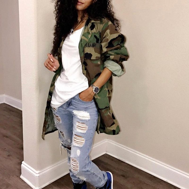 oversized army jacket womens
