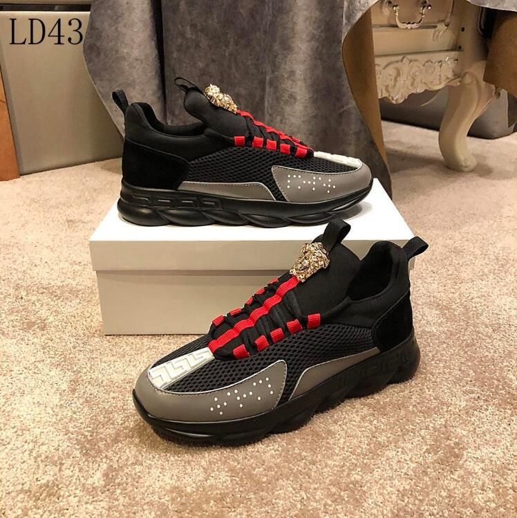 Acquista 2019 G2 02 New Mens Versace Scarpe Casual Luxury Brand Da Uomo  Gucci Scarpe Designer Louis Vuitton Scarpe Sportive Taglia 38 45 A 60,41 €  Dal Guomanpiaoman888 | DHgate.Com