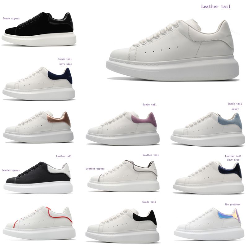 Acquistare Alexander Mcqueen 2019 Nuovi Modelli Di Design Uomini Donne Di  Moda In Pelle Piattaforma Alexander Aumento McQueens Scarpe Casual Scarpe  Basse SneakersMcqueens Economico | Consegna Veloce E Qualità | It.Dhgate
