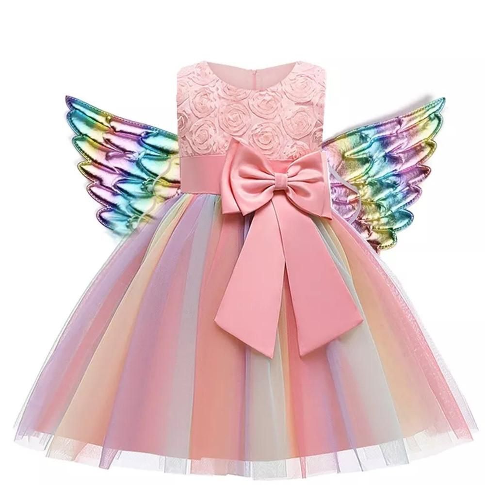2020 Summer Big Bow Infant Baby Girl Dress Lace Tutu Baptism Dresses For Girls Birthday Party Wedding Baby Clothing Cy200514 From Cr777 18 54 Dhgate Com