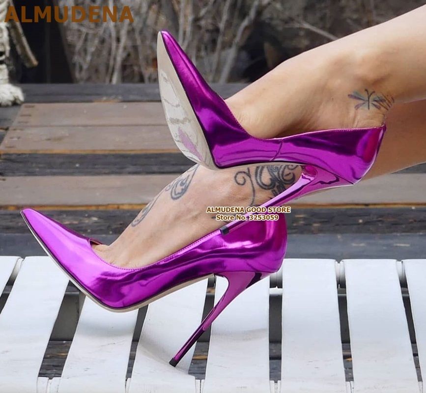 iridescent dress shoes