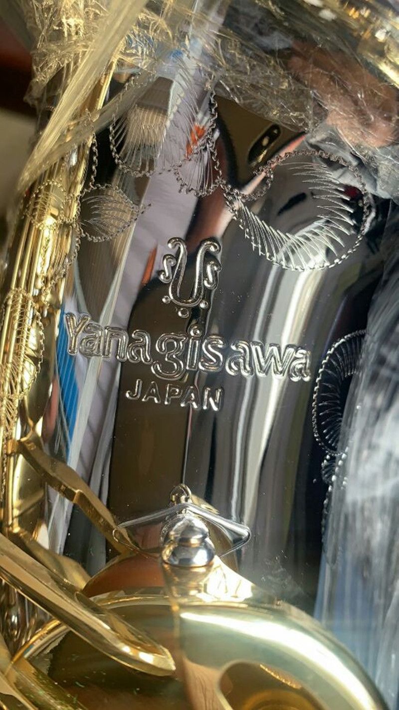 Japan Brand NEW YANAGISAWA A WO37 Alto Saxophone Nickel Plated Gold Key Professional YANAGISAWA