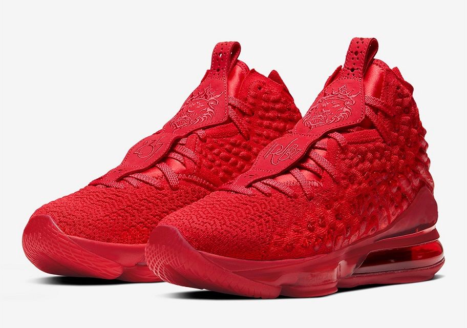 lebron 15 rojas