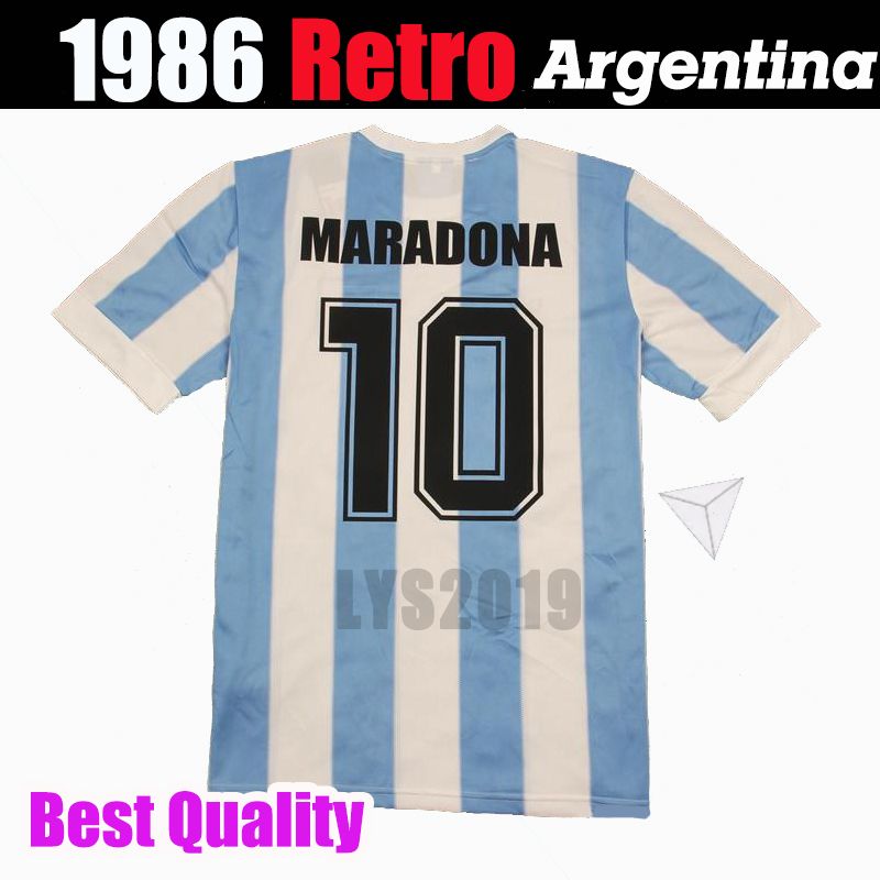 maradona soccer jersey