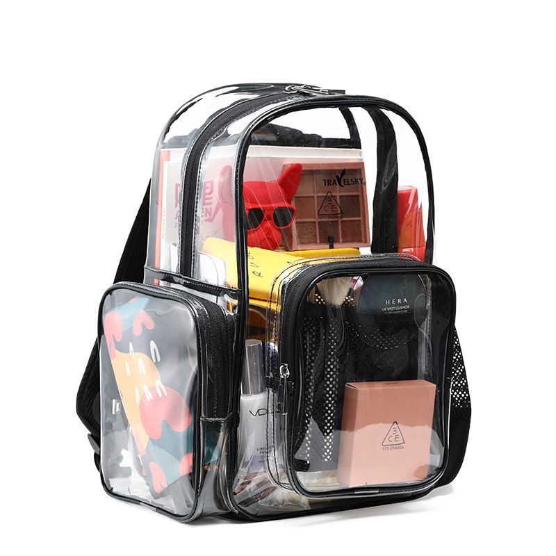 Travel Backpack Pvc Transparent Beach Bag Korean Female Students Jelly Handbag Shoulder Bag Waterproof Custom Dog Backpack Backpacks For Women From Xmking 37 78 Dhgate Com