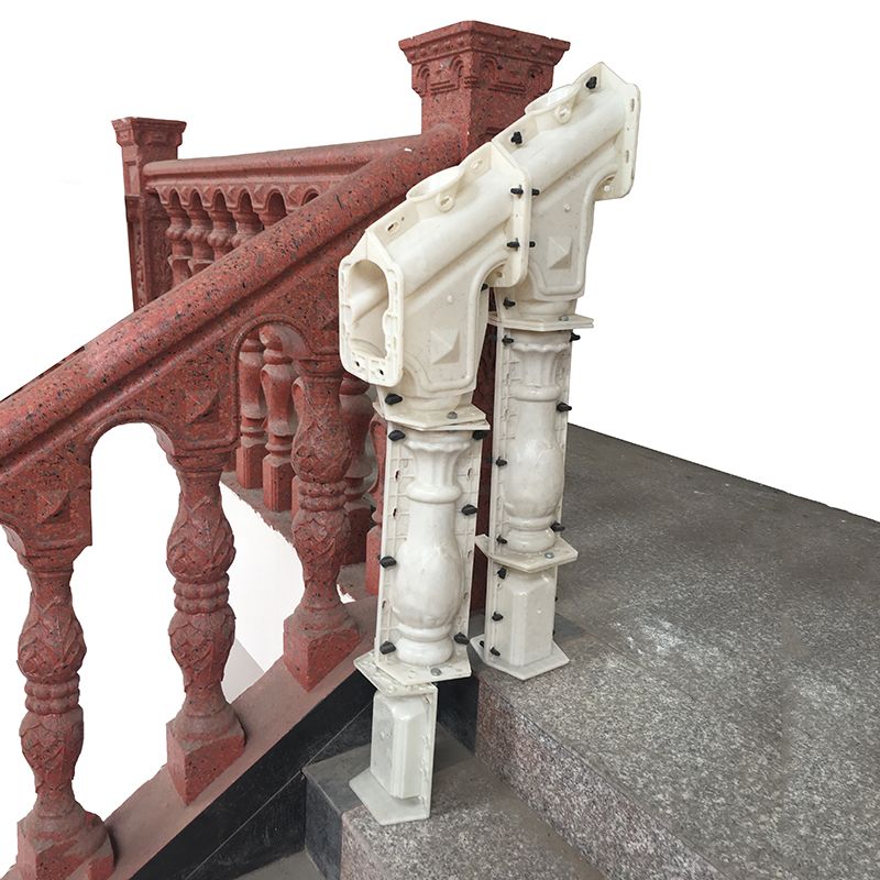 2019 Decorative Concrete Stair Railing Balustrade Mould For Sale