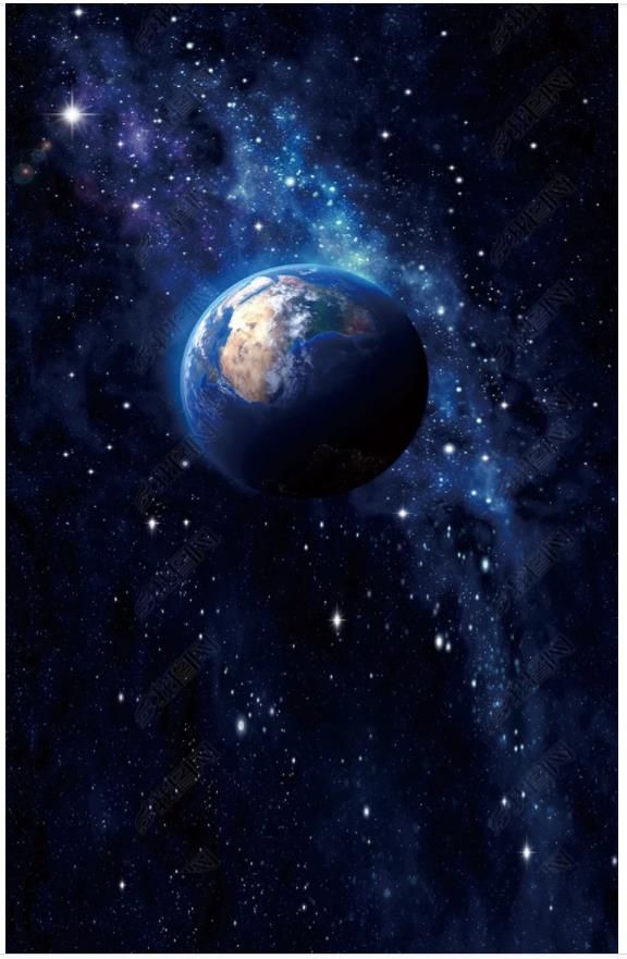 Acheter Personnalisé Grand Plafond 3d Ciel étoilé Photo Papier Peint En Papier Hd Grande Image Beau Ciel étoilé Terre Salon Zénith Plafond Peinture