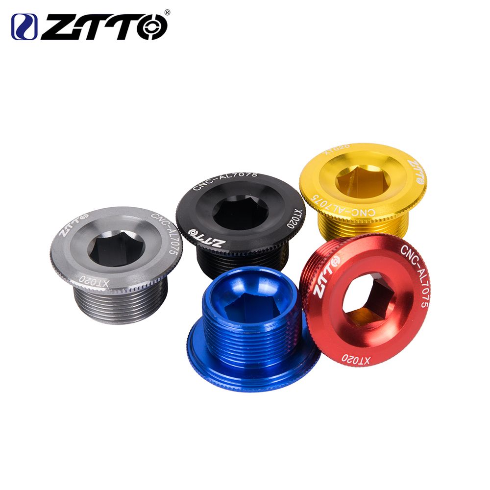 Mountain Bike M20 Crankset Crank Arm Screw Aluminum Axis Fixing Bolt AccessoryWs