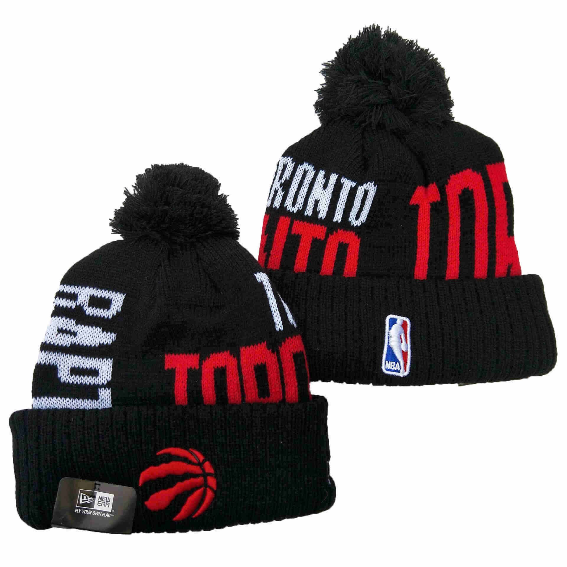 raptors knit hat