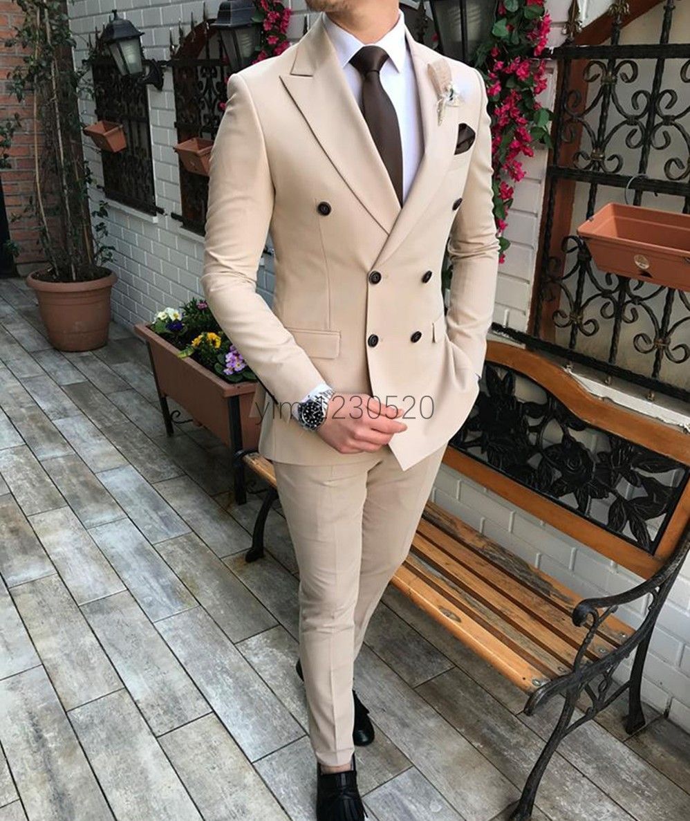 double breasted khaki coat