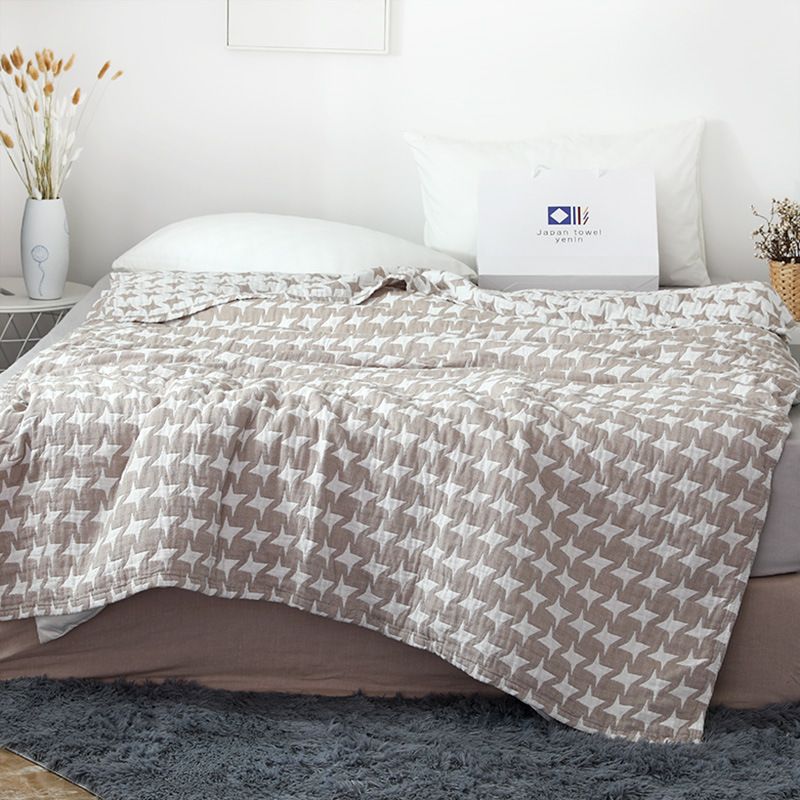 breathable muslin comforter