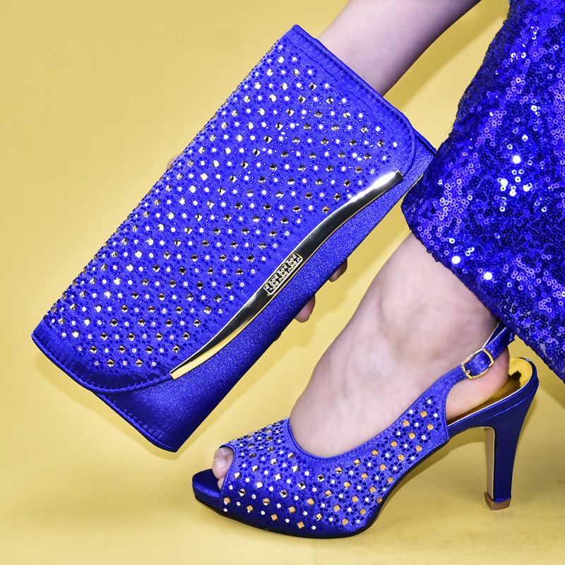 matching heels and purse