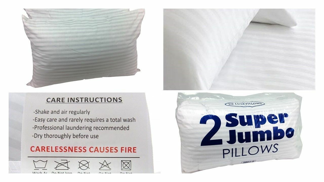 extra large hotel pillows