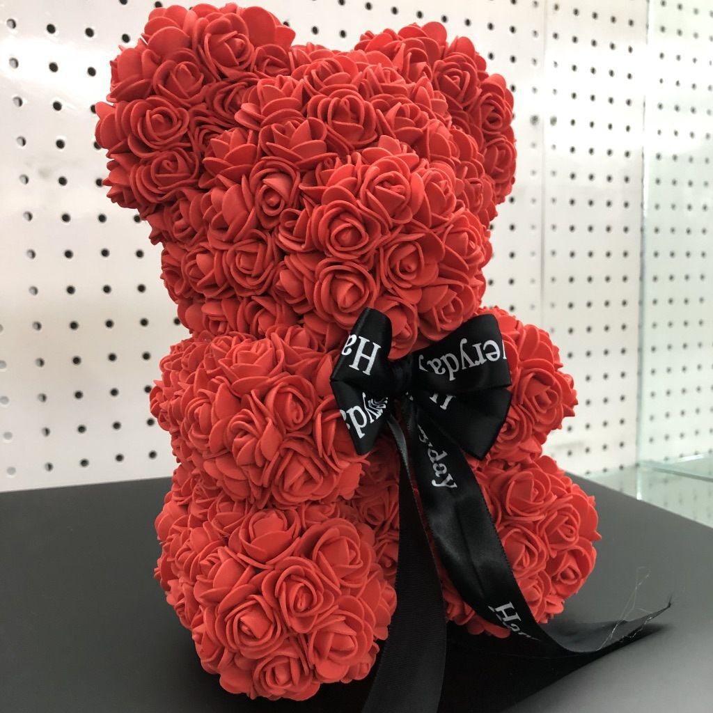 Wedding Flower Bear Decoration Handmade Flowers Cute Fashion Artificial Decor