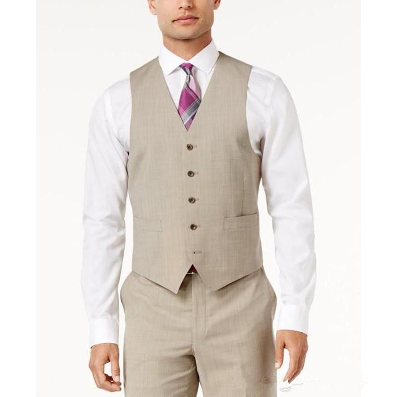 Beige suit vest Clearance