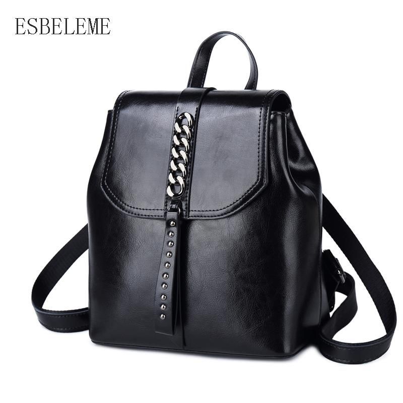 leather laptop backpack ladies