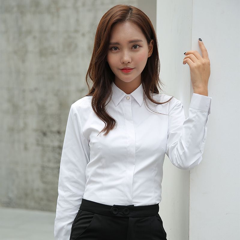 camisa manga larga mujer