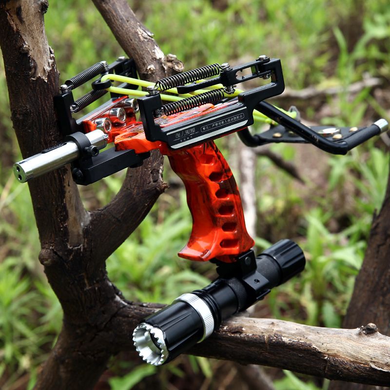 Slingshot ✅FIONDA PROFESSIONALE SLINGSHOT COMPOUND ALTA POTENZA DA CACCIA PESCA CON LASER 