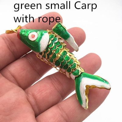 small green with rope