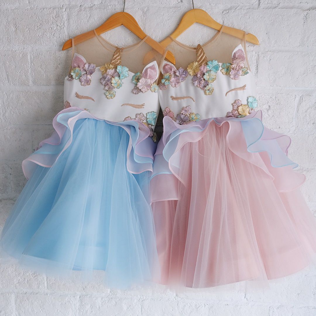 unicorn tutu dress for girl
