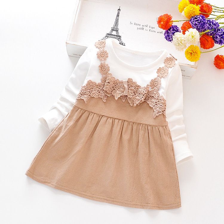 2020 New Autumn Girls Dress Childrens 