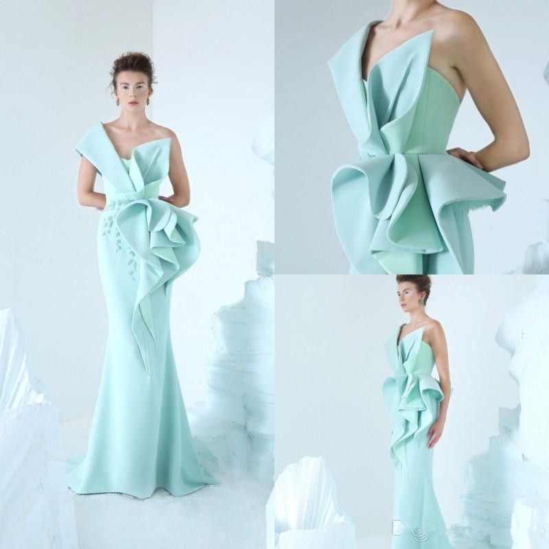 light green ball dress